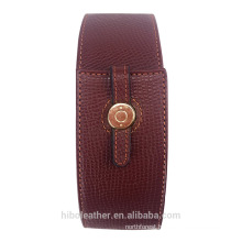 Unique fashion leather eyeglasses case